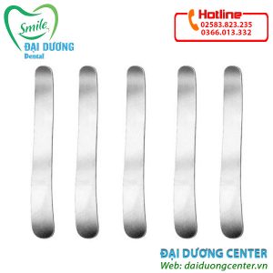 Que đè lưỡi kim loại Inox (cái)