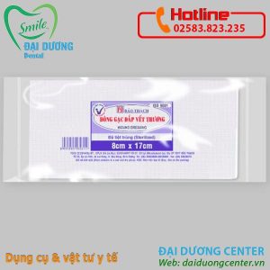 Gạc y tế 8x17cm (gói)