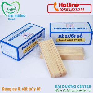 Que đè lưỡi gỗ (100c/hộp)