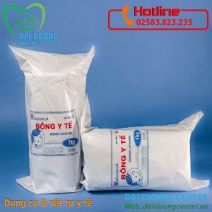 Bông gòn y tế thấm nước-Bảo Thạch (Gói 1Kg)