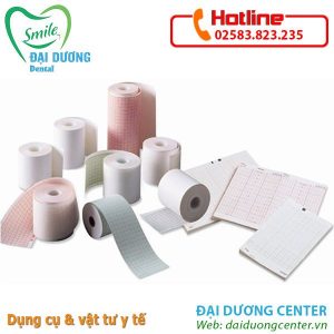 Giấy in đo điện tim (cuộn/tập)