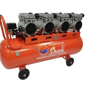 Máy nén khí không dầu Shark 4 động cơ 120 lít