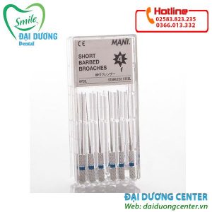 Trâm gai Mani Nhật 1T, 2V, 3Đ,4X (6cây/vĩ)