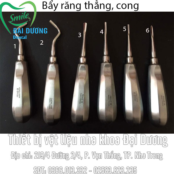 Bẩy răng thẳng, cong pakistan