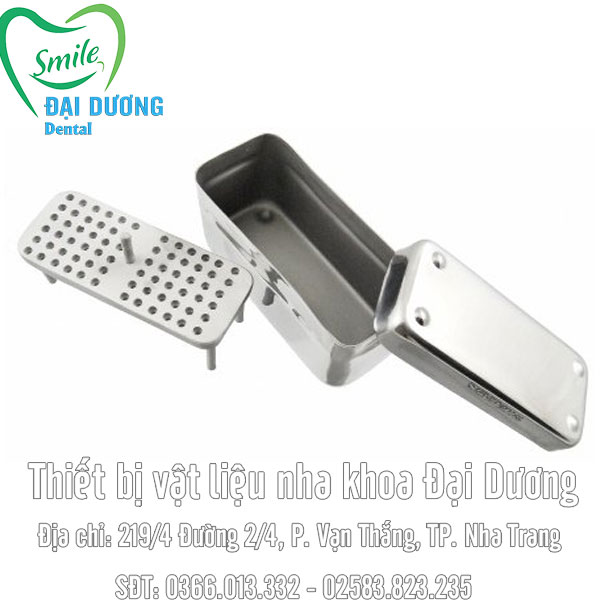 Hộp nội nha chữ nhật 72 lỗ