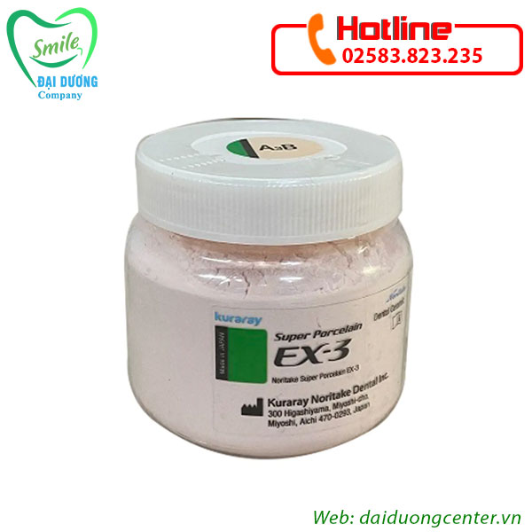 Bột sứ Noritake kim loại EX3 (200g)